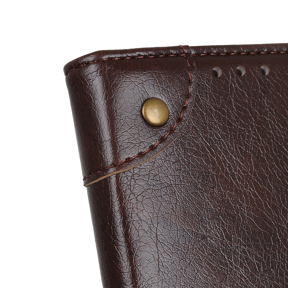 Nappa Texture Wallet Leather Cell Phone Case for iPhone 12 Pro/12