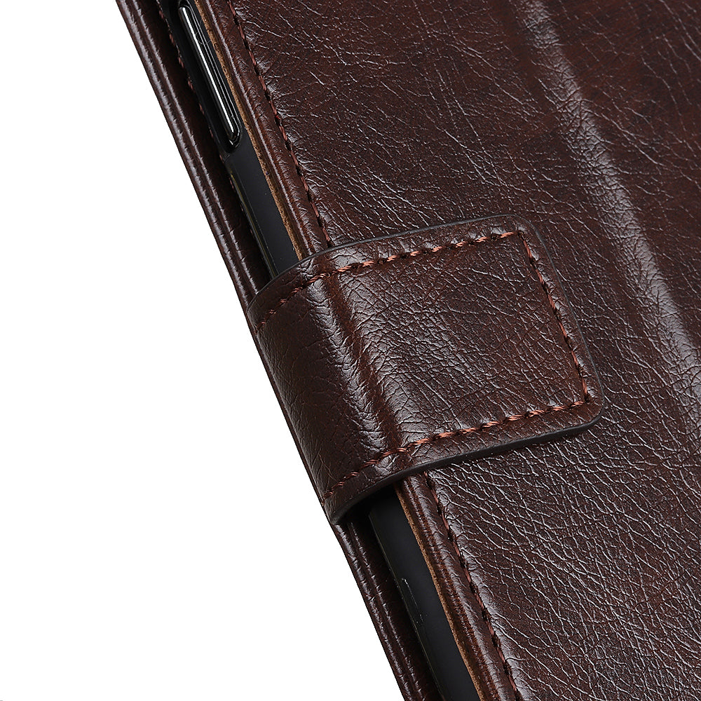 Nappa Texture Wallet Leather Cell Phone Case for iPhone 12 Pro/12