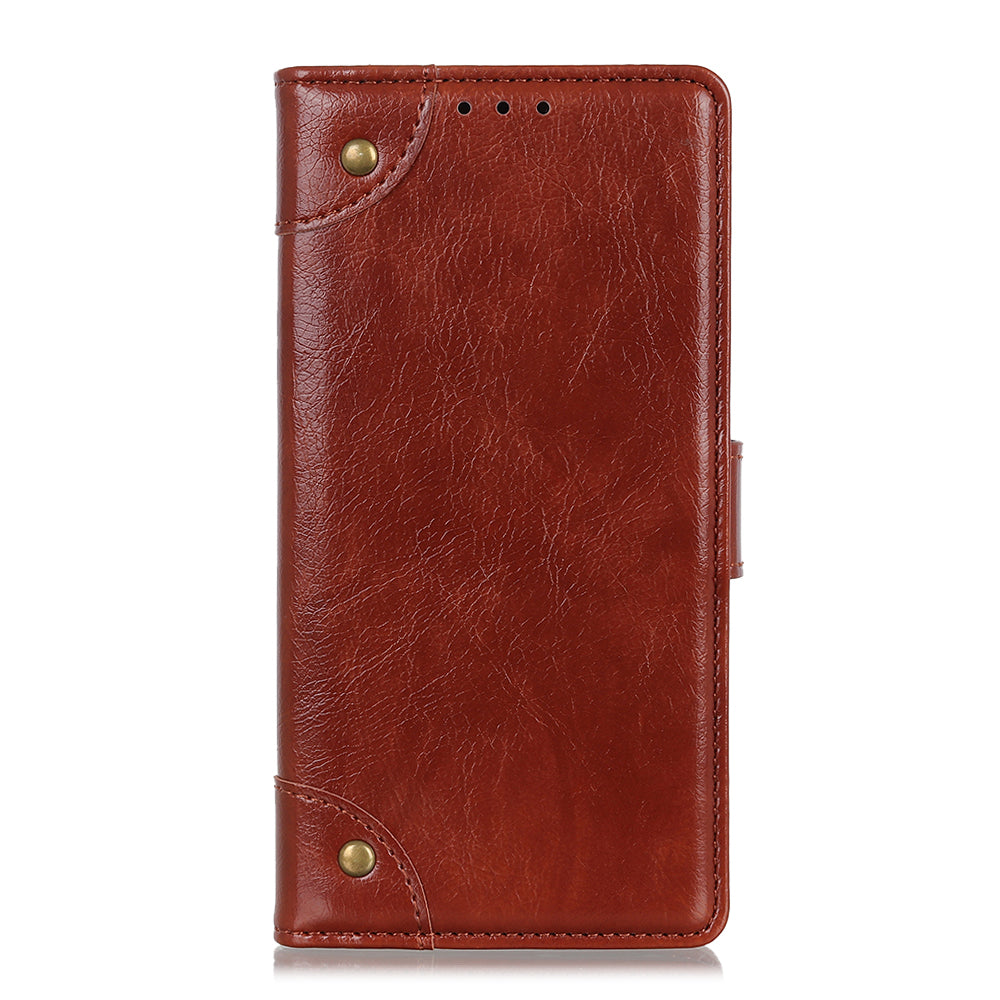 Nappa Texture Wallet Leather Cell Phone Case for iPhone 12 Pro/12