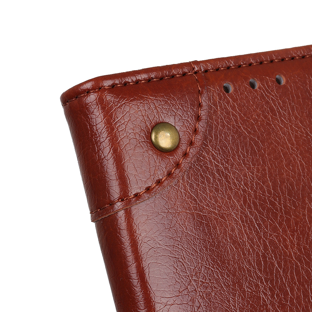 Nappa Texture Wallet Leather Cell Phone Case for iPhone 12 Pro/12