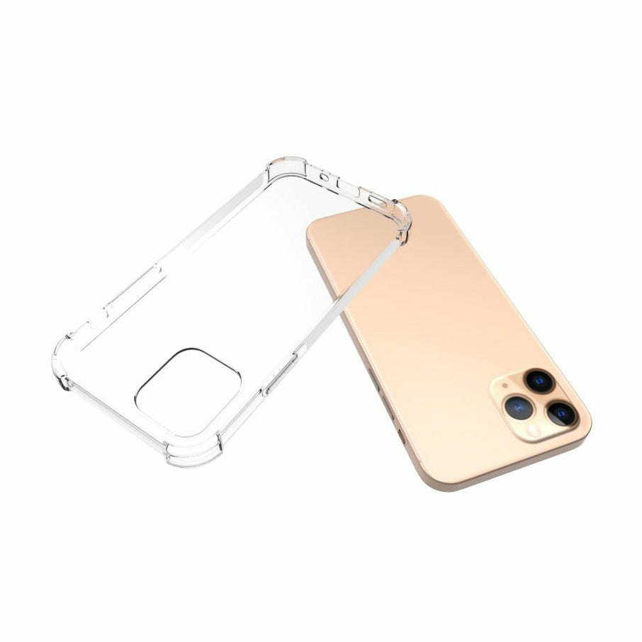 Shockproof Anti-slip Transparent TPU Phone Case for Apple iPhone 12 mini