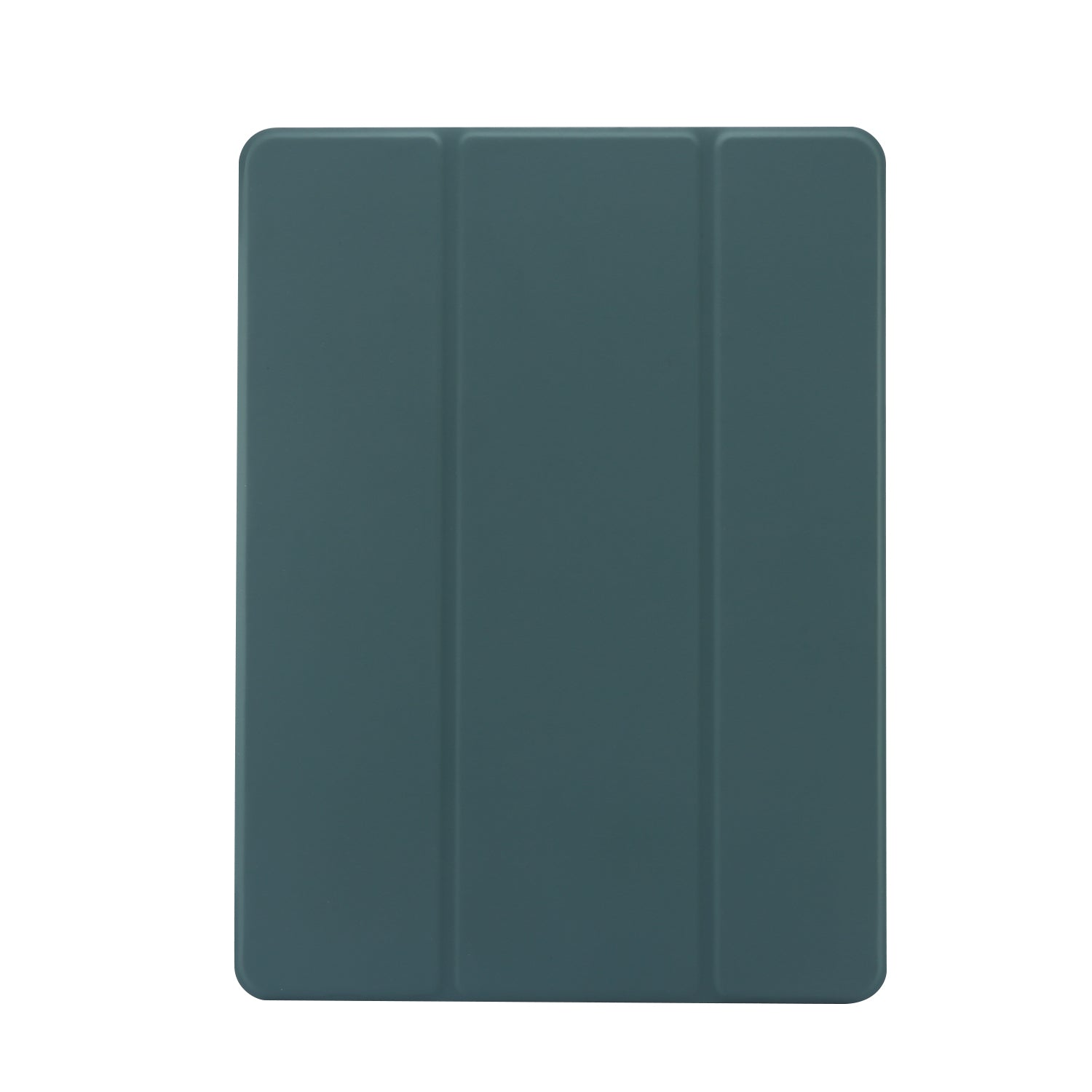 Skin Feel Tri-fold Stand Shockproof Leather Smart Case with Pen Slot for iPad 10.2 (2021)/(2020)/(2019)