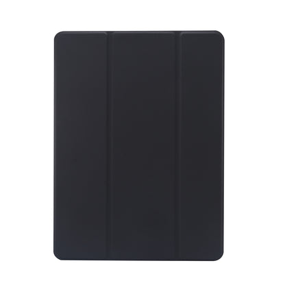 Skin Feel Tri-fold Stand Shockproof Leather Smart Case with Pen Slot for iPad 10.2 (2021)/(2020)/(2019)