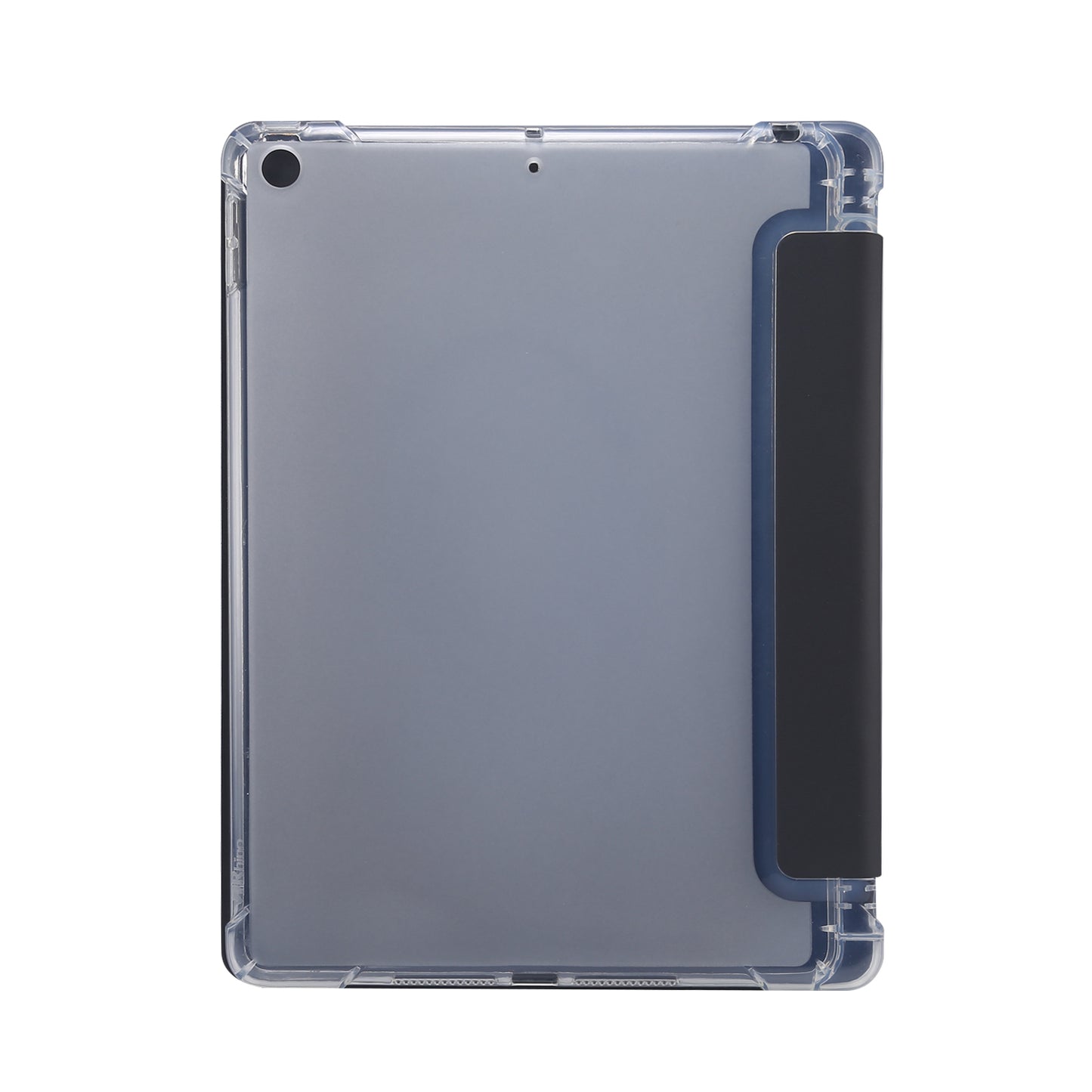 Skin Feel Tri-fold Stand Shockproof Leather Smart Case with Pen Slot for iPad 10.2 (2021)/(2020)/(2019)