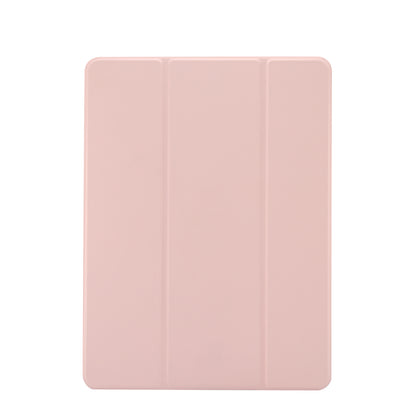 Skin Feel Tri-fold Stand Shockproof Leather Smart Case with Pen Slot for iPad 10.2 (2021)/(2020)/(2019)