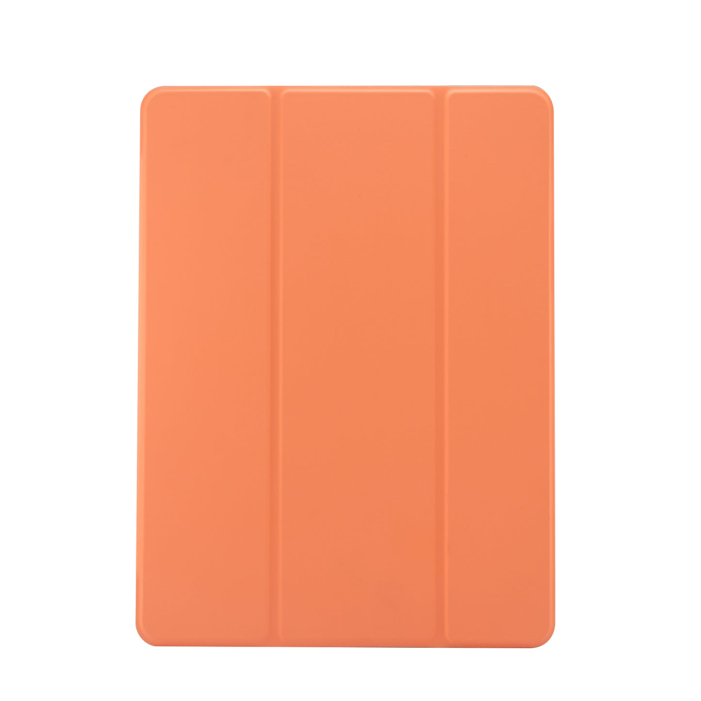Skin Feel Tri-fold Stand Shockproof Leather Smart Case with Pen Slot for iPad 10.2 (2021)/(2020)/(2019)