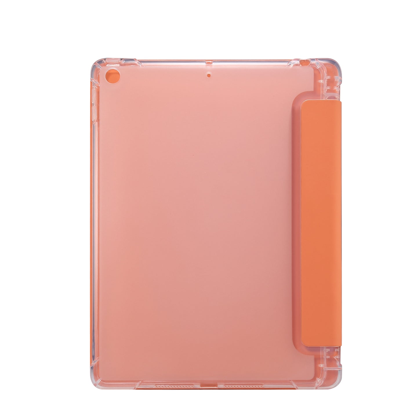 Skin Feel Tri-fold Stand Shockproof Leather Smart Case with Pen Slot for iPad 10.2 (2021)/(2020)/(2019)