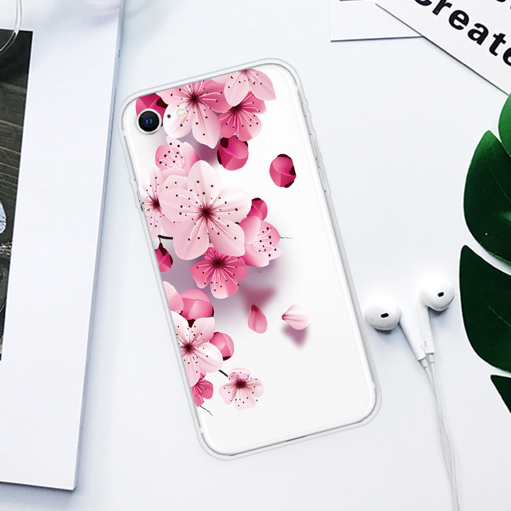 Pattern Printing Soft TPU Cover for iPhone SE (2020)/SE (2022)/8/7