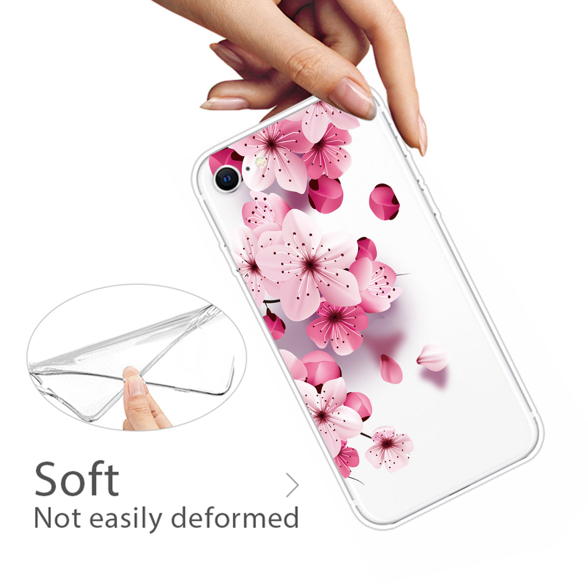 Pattern Printing Soft TPU Cover for iPhone SE (2020)/SE (2022)/8/7