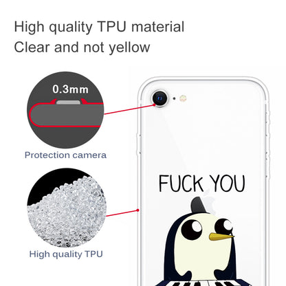 Pattern Printing Soft TPU Cover for iPhone SE (2020)/SE (2022)/8/7