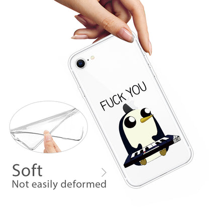 Pattern Printing Soft TPU Cover for iPhone SE (2020)/SE (2022)/8/7