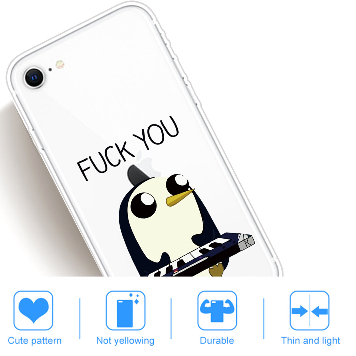 Pattern Printing Soft TPU Cover for iPhone SE (2020)/SE (2022)/8/7