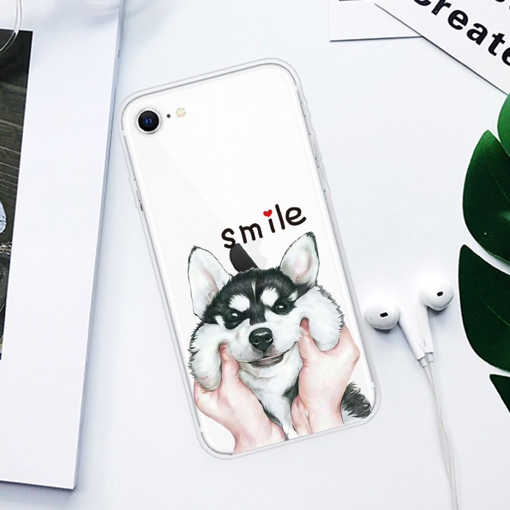 Pattern Printing Soft TPU Cover for iPhone SE (2020)/SE (2022)/8/7