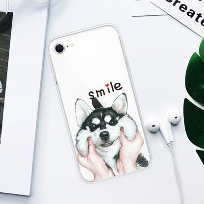 Pattern Printing Soft TPU Cover for iPhone SE (2020)/SE (2022)/8/7