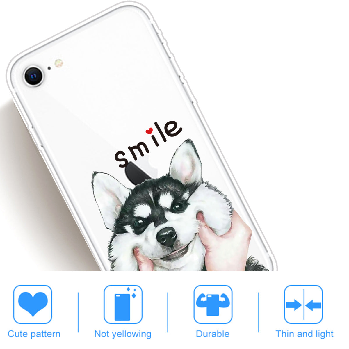 Pattern Printing Soft TPU Cover for iPhone SE (2020)/SE (2022)/8/7