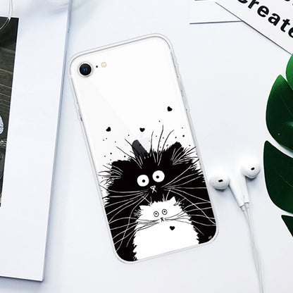 Pattern Printing Soft TPU Cover for iPhone SE (2020)/SE (2022)/8/7