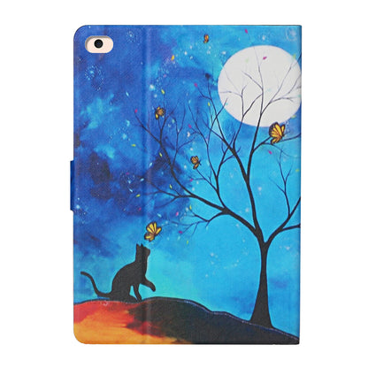 Pattern Printing with Card Slots Leather Case for iPad Air (2013)/iPad Air 2/iPad 9.7-inch (2017)/(2018)