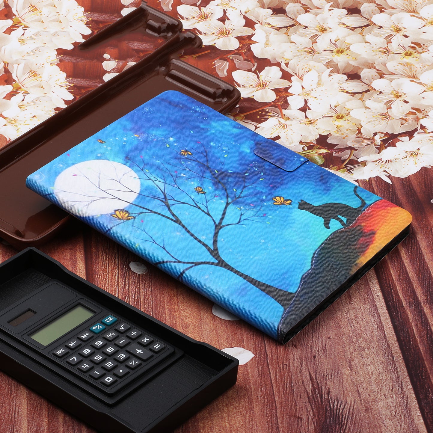 Pattern Printing with Card Slots Leather Case for iPad Air (2013)/iPad Air 2/iPad 9.7-inch (2017)/(2018)
