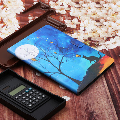 Pattern Printing with Card Slots Leather Case for iPad Air (2013)/iPad Air 2/iPad 9.7-inch (2017)/(2018)