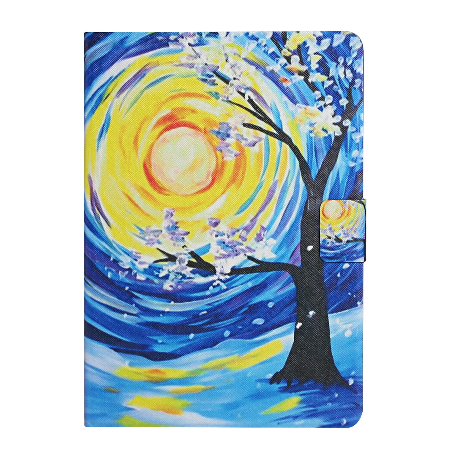 Pattern Printing with Card Slots Leather Case for iPad Air (2013)/iPad Air 2/iPad 9.7-inch (2017)/(2018)