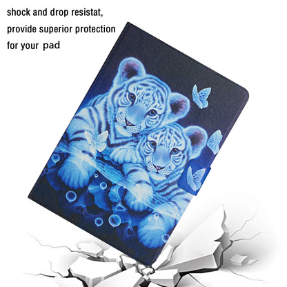 Pattern Printing with Card Slots Leather Case for iPad Air (2013)/iPad Air 2/iPad 9.7-inch (2017)/(2018)