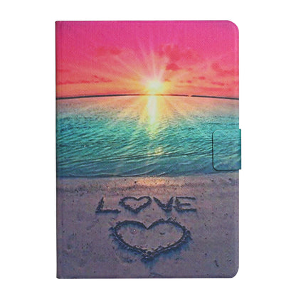 Pattern Printing with Card Slots Leather Case for iPad Air (2013)/iPad Air 2/iPad 9.7-inch (2017)/(2018)