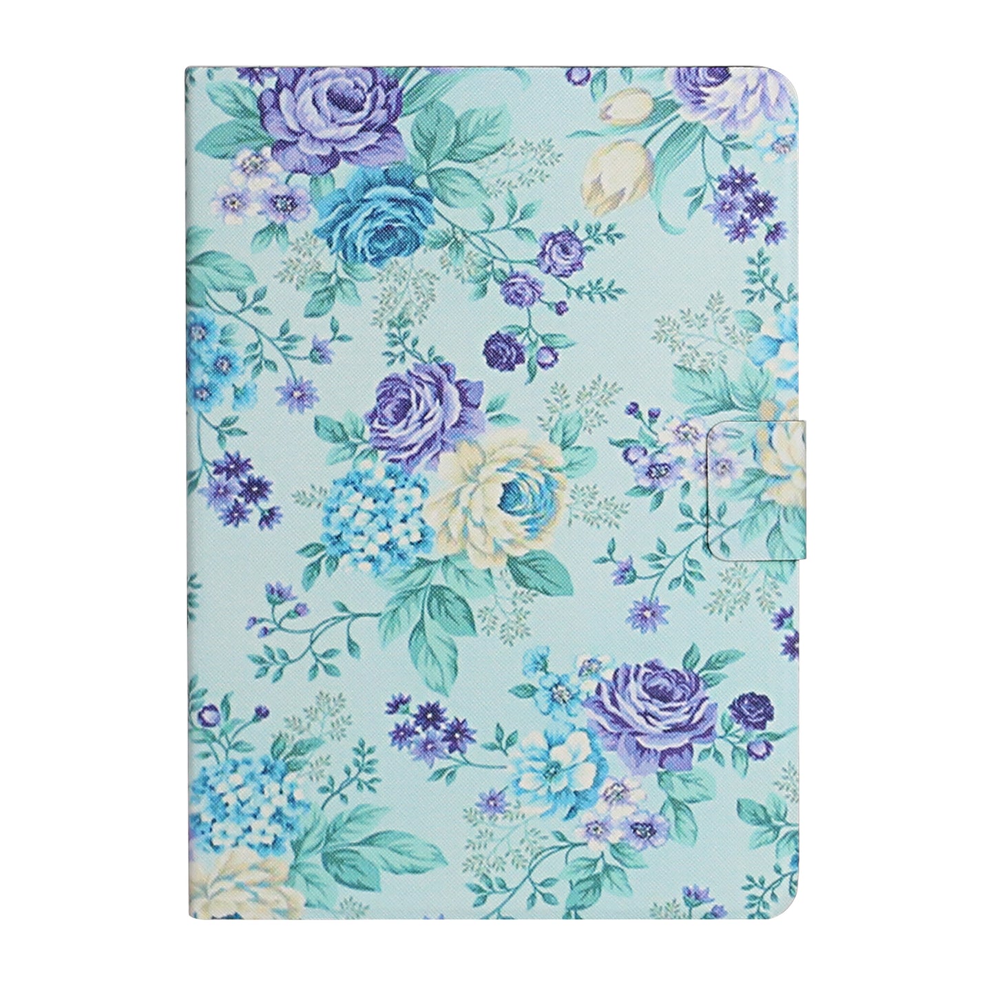 Flower Pattern Printing Card Holder Stand Tablet Shell for iPad mini (2019) 7.9 inch/4/3/2/1