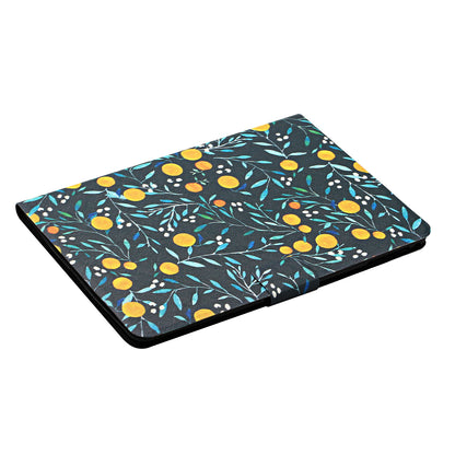 Flower Pattern Printing Card Holder Stand Tablet Shell for iPad mini (2019) 7.9 inch/4/3/2/1