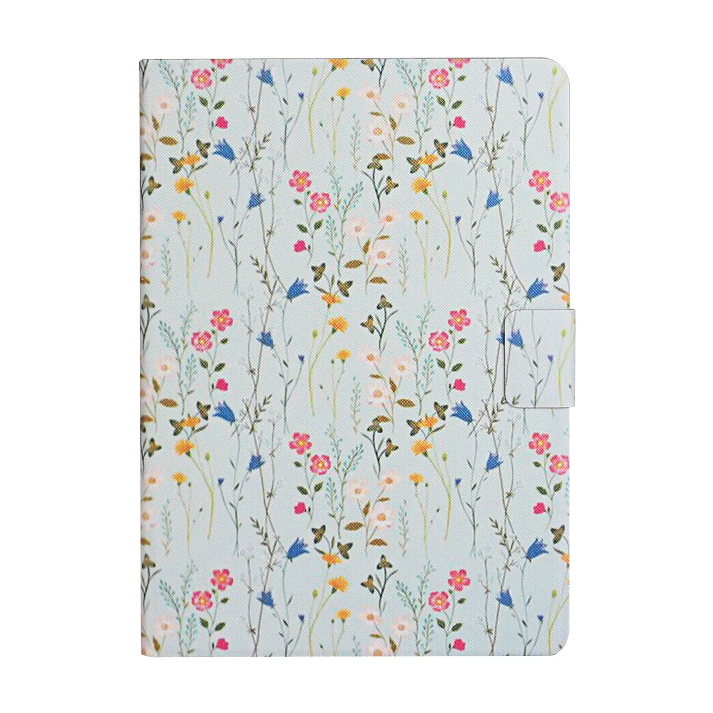 Flower Pattern Printing Card Holder Stand Tablet Shell for iPad mini (2019) 7.9 inch/4/3/2/1