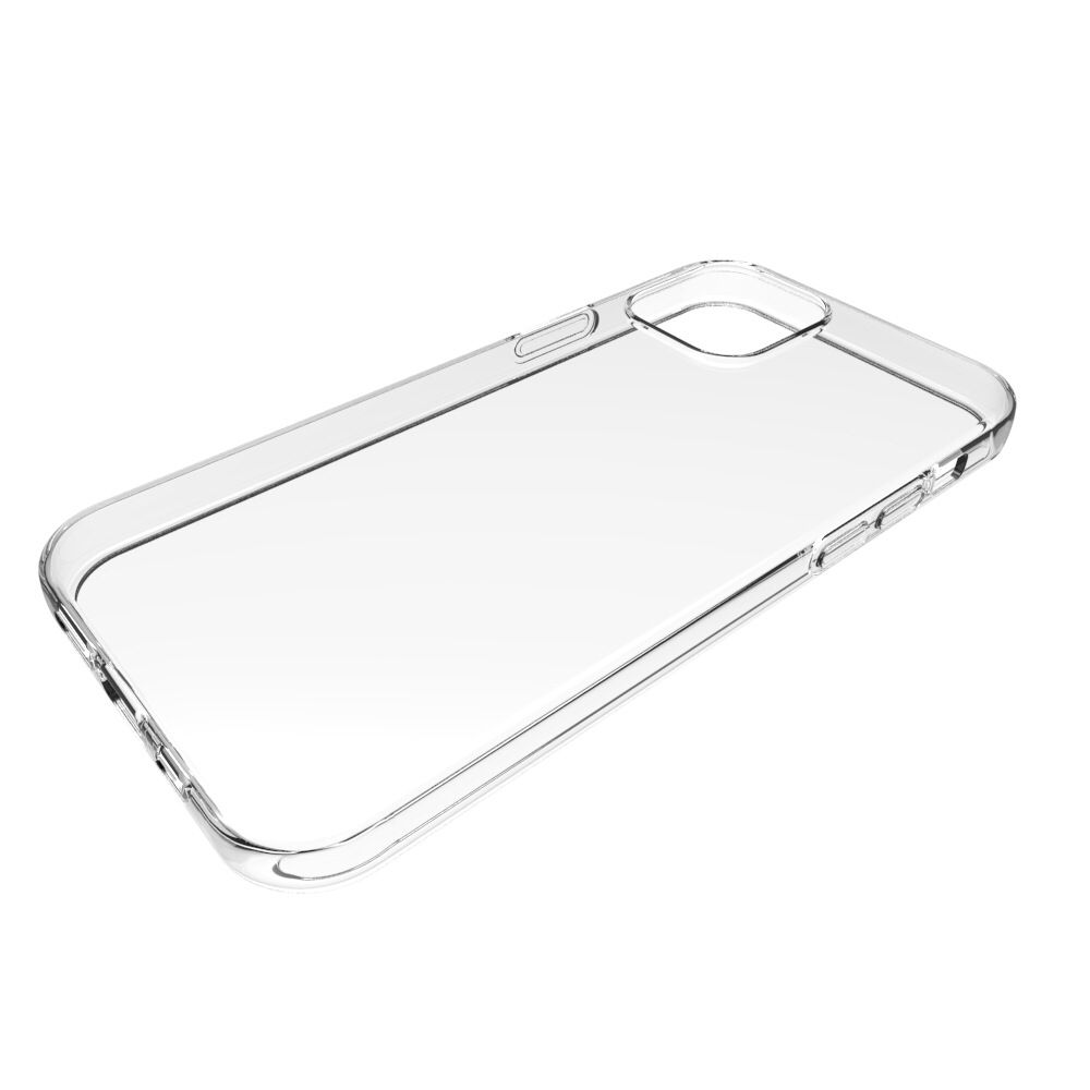Anti-fingerprint Clear TPU Mobile Phone Shell for iPhone 12 Pro Max 6.7 inch