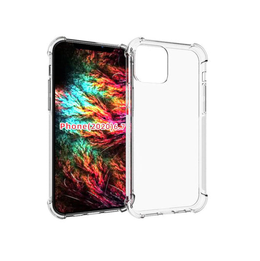 For Apple iPhone 12 Pro Max 6.7 inch Shockproof Anti-slip TPU Phone Case
