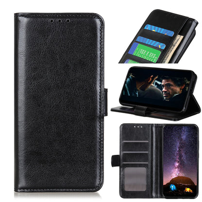 Crazy Horse Texture Leather Wallet Phone Shell for iPhone 12 Pro/12