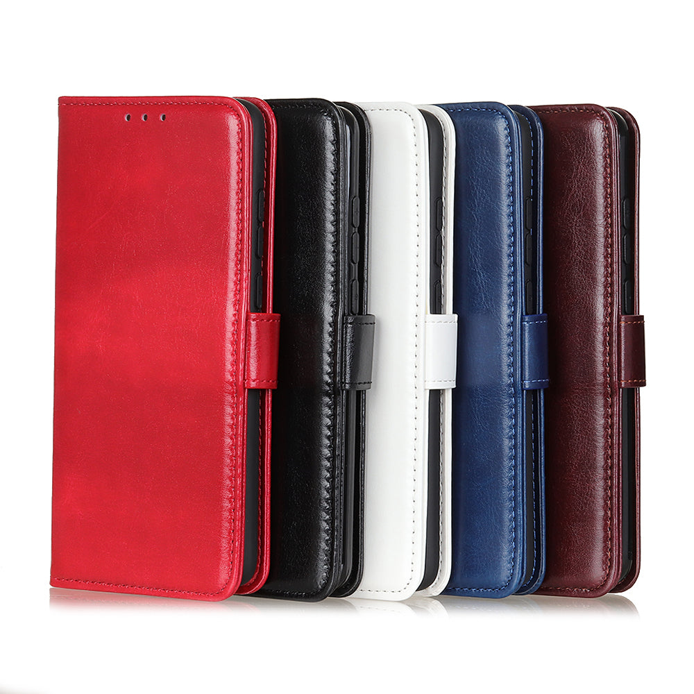 Crazy Horse Texture Leather Wallet Phone Shell for iPhone 12 Pro/12