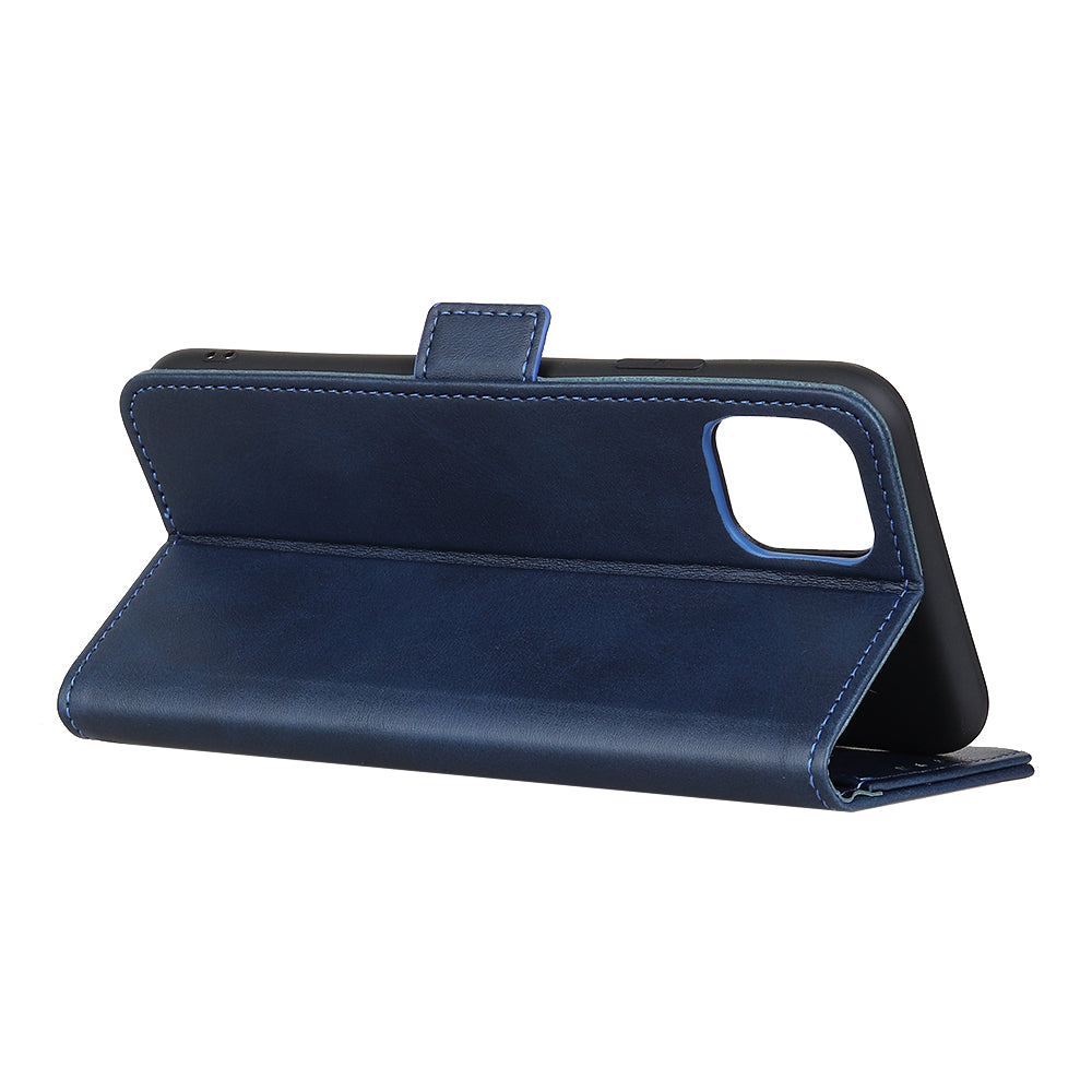 Magnetic Double Clasp Leather Shell for iPhone 12 Pro/12
