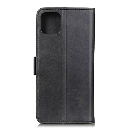 Magnetic Double Clasp Leather Shell for iPhone 12 Pro/12