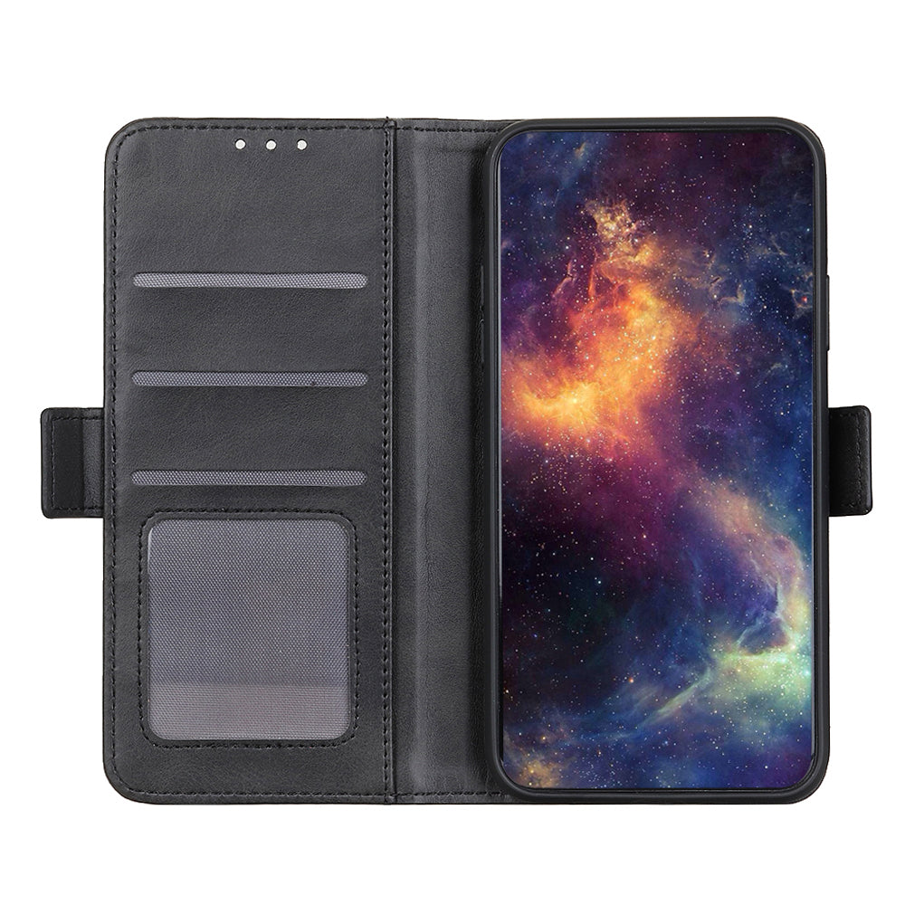 Magnetic Double Clasp Leather Shell for iPhone 12 Pro/12