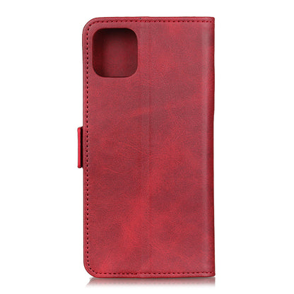 Magnetic Double Clasp Leather Shell for iPhone 12 Pro/12