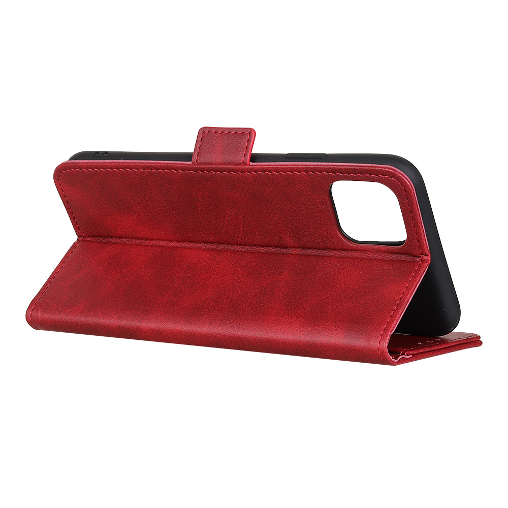 Magnetic Double Clasp Leather Shell for iPhone 12 Pro/12