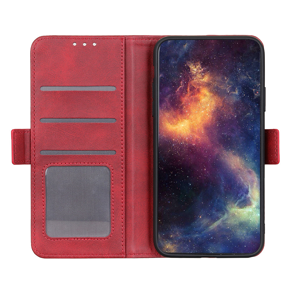 Magnetic Double Clasp Leather Shell for iPhone 12 Pro/12