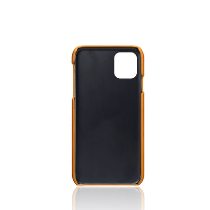 KSQ PU Leather Coated PC Shell with Double Card Slots for iPhone 12 Pro Max 6.7 inch