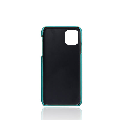 KSQ PU Leather Coated PC Shell with Double Card Slots for iPhone 12 Pro Max 6.7 inch