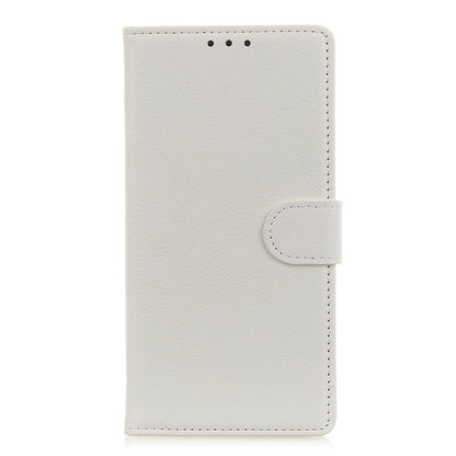 For iPhone 12 Pro/12 Anti-dust Shock-resistant Litchi Skin Texture Wallet Leather Stand Protective Case