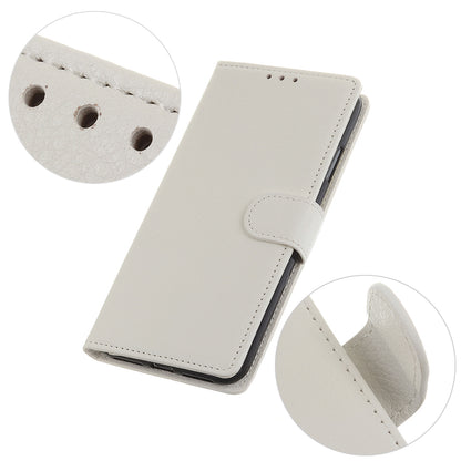 For iPhone 12 Pro/12 Anti-dust Shock-resistant Litchi Skin Texture Wallet Leather Stand Protective Case