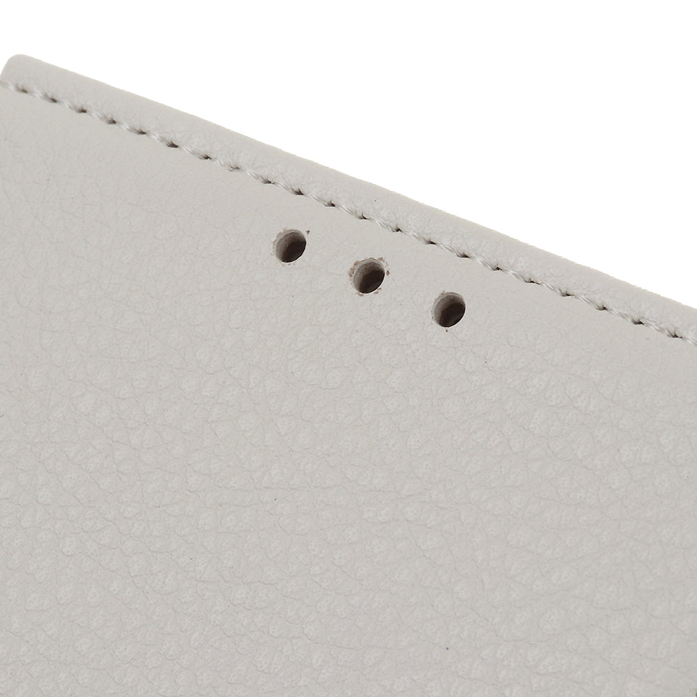 For iPhone 12 Pro/12 Anti-dust Shock-resistant Litchi Skin Texture Wallet Leather Stand Protective Case