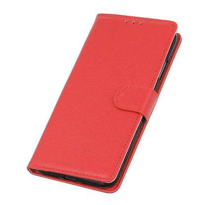 For iPhone 12 Pro/12 Anti-dust Shock-resistant Litchi Skin Texture Wallet Leather Stand Protective Case