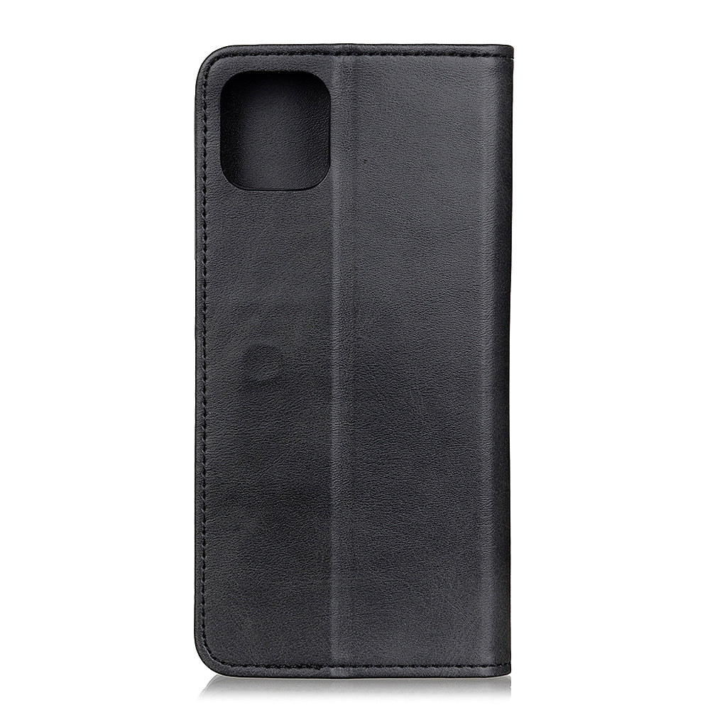 Auto-absorbed Split Leather Protection Case with Wallet for iPhone 12 Pro/12