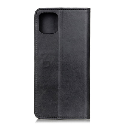 Auto-absorbed Split Leather Protection Case with Wallet for iPhone 12 Pro/12