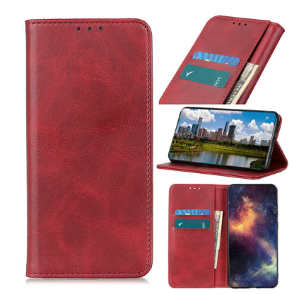 Auto-absorbed Split Leather Protection Case with Wallet for iPhone 12 Pro/12