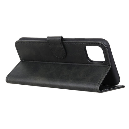 PU Leather Magnetic Wallet Stand Phone Shell for iPhone 12 Pro/12