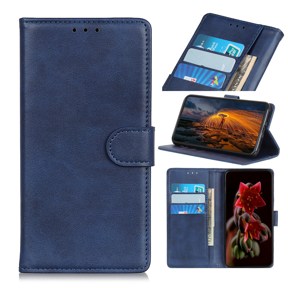 PU Leather Magnetic Wallet Stand Phone Shell for iPhone 12 Pro/12